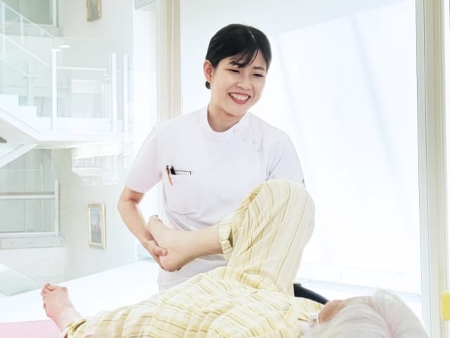痛みの改善と関節可動域拡大