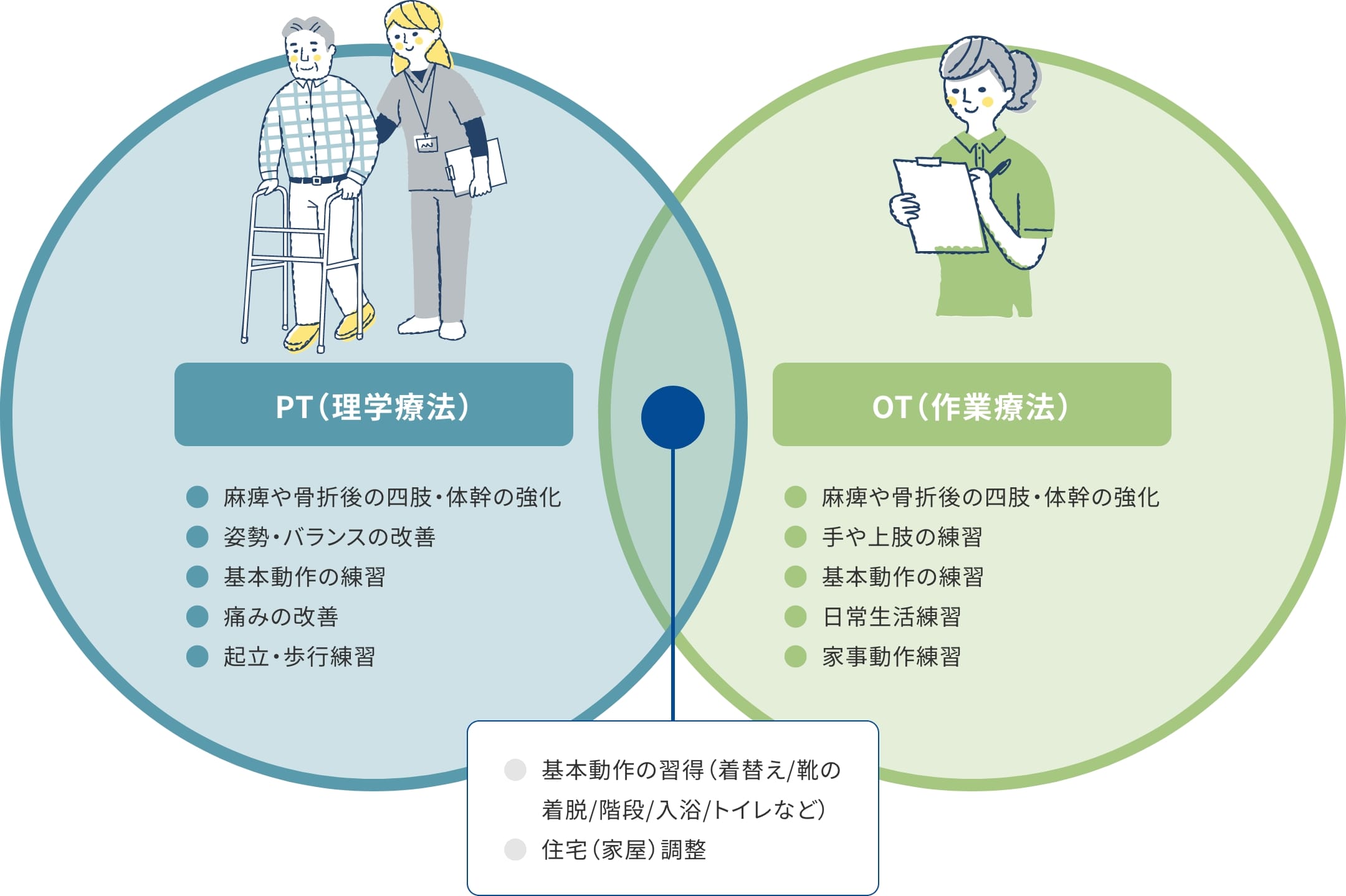 理学療法・作業療法・言語聴覚療法
